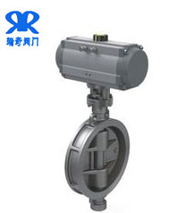 硬密封對夾氣動<a href='http://www.dwhuizhou.cn/Product/diefa/' target='_blank'>蝶閥</a>